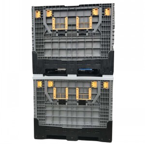 Foldable Plastic Pallet Box 2 Door 1200 x 1000 x 1000mm